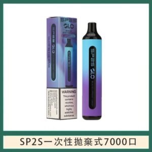 SP2S GLO拋棄式電子煙思博瑞一次性7000口-黑加侖糖果